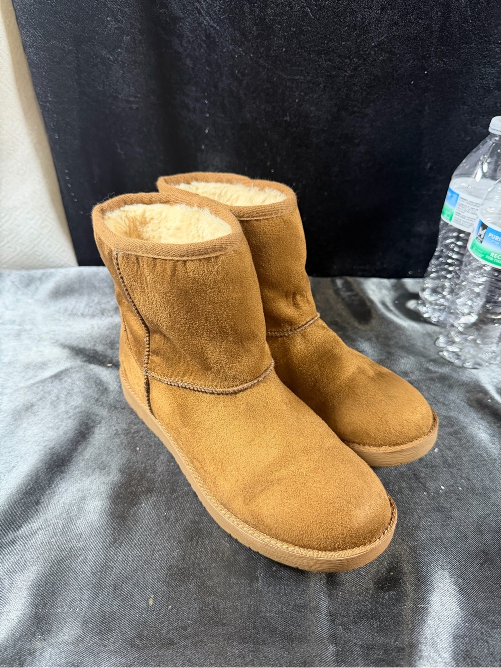 ZIGI girl Kids Suede Winter Boots - Chestnut